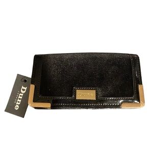 NWT Dune London Black Wallet